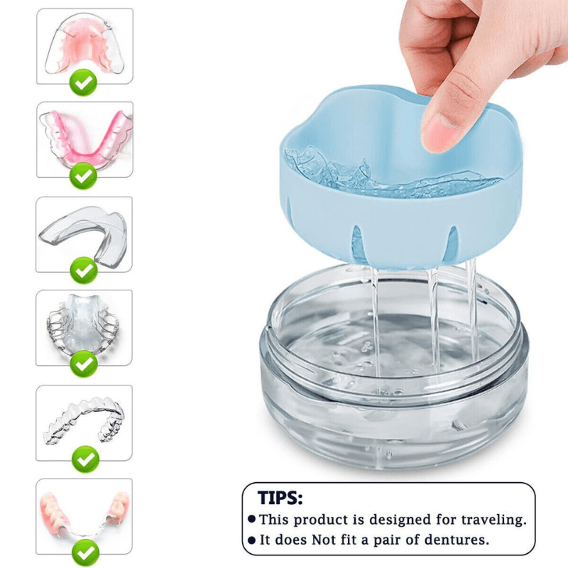 Glimmergrin™ Portable Retainer Cleaner